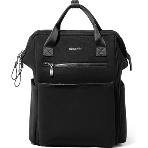 image:imageBaggallini Soho Backpack  Travel Laptop Backpack for Women  Lightweight WaterResistant Luggage Bag BlackBlack Neoprene