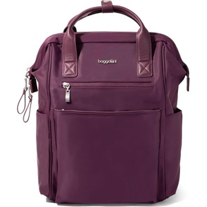 image:imageBaggallini Soho Backpack  Travel Laptop Backpack for Women  Lightweight WaterResistant Luggage Bag BlackMulberry