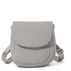 image:imageBaggallini Swift Flap Mini CrossbodyBlite Silver Sand