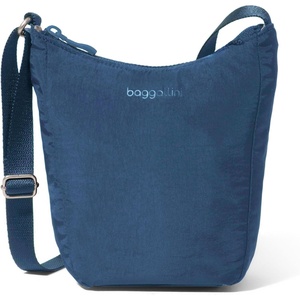 image:imageBaggallini Swift Mini Crossbody Bag for Women  45x7 Small Travel Purse with Crossbody Strap and RFIDBlite Admiral Blue