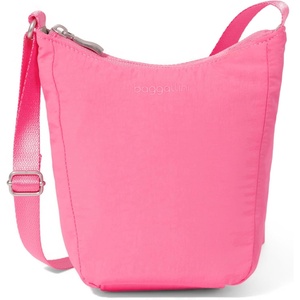 image:imageBaggallini Swift Mini Crossbody Bag for Women  45x7 Small Travel Purse with Crossbody Strap and RFIDBlite Bloom Pink