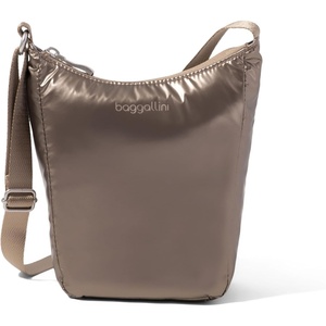 image:imageBaggallini Swift Mini Crossbody Bag for Women  45x7 Small Travel Purse with Crossbody Strap and RFIDCopper Metallic