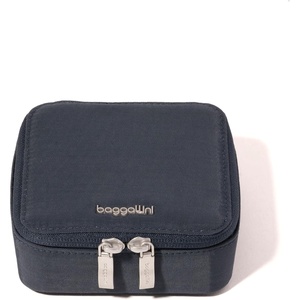 image:imageBaggallini Travel Jewelry Box  Lightweight 47x47x19 Travel Jewelry CaseFrench Navy