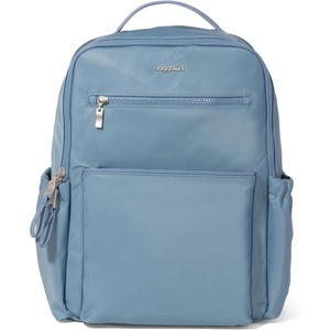 image:imageBaggallini Tribeca Expandable Laptop Backpack  15x11 Lightweight RFID Computer Bag for Work amp Travel with Luggage SleeveCornflower Twill