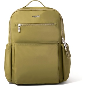 image:imageBaggallini Tribeca Expandable Laptop Backpack  15x11 Lightweight RFID Computer Bag for Work amp Travel with Luggage SleeveSage Twill