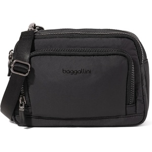 image:imageBaggallini Triple Zip with Front WalletTrifecta RFID Wallet CrossbodyBlack Puff