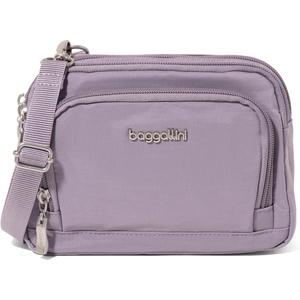 image:imageBaggallini Triple Zip with Front WalletTrifecta RFID Wallet CrossbodyLilac