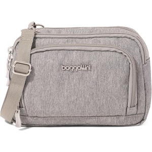 image:imageBaggallini Triple Zip with Front WalletTrifecta RFID Wallet CrossbodyStone Heritage