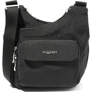 image:imageBaggallini Women Criss Cross Crossbody BagBlack Python Emboss