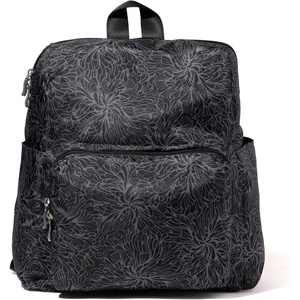 image:imageBaggallini Womens Carryall Packable Backpack BlackMidnight Blossom