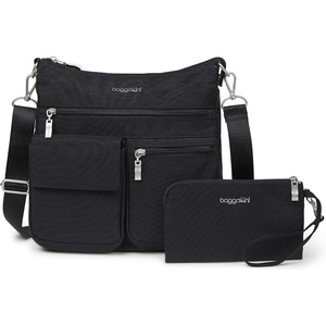 image:imageBaggallini Womens Modern Everywhere Slim CrossbodyBlack