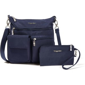image:imageBaggallini Womens Modern Everywhere Slim CrossbodyFrench Navy