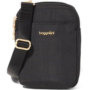 image:imageBaggallini Womens Modern Take Two Rfid CrossbodyBlack W Gold Hardware