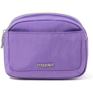 image:imageBaggallini Womens Pocket Cosmetic  Lightweight Bag  Travel Essentials Makeup OrganizerLavender Surf