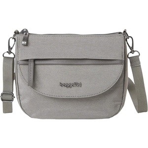image:imageBaggallini Womens Pocket Crossbody 20 With Rfid  PocketSterling Shimmer