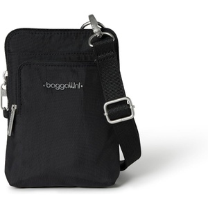 image:imageBaggallini Womens Securtex Antitheft Activity Crossbody BagBlack