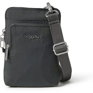 image:imageBaggallini Womens Securtex Antitheft Activity Crossbody BagCharcoal