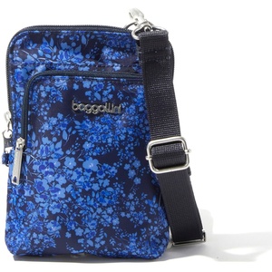 image:imageBaggallini Womens Securtex Antitheft Activity Crossbody BagInk Hydrangea