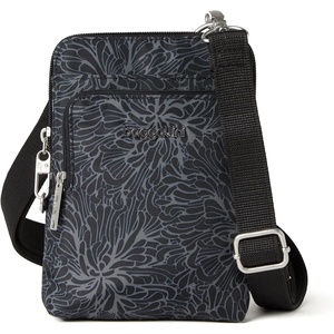 image:imageBaggallini Womens Securtex Antitheft Activity Crossbody BagMidnight Blossom Print