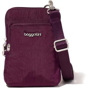 image:imageBaggallini Womens Securtex Antitheft Activity Crossbody BagMulberry