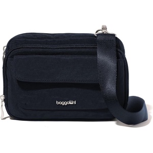 image:imageBaggallini womens Modern Double Zip CrossbodyFrench Navy