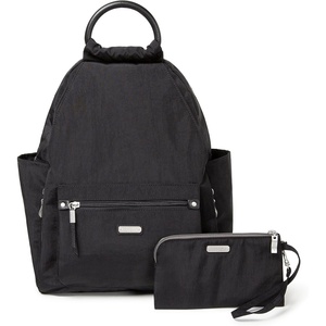 image:imageBaggallini womens New Classic Heritage With Rfid Phone Wristlet All Day Backpack Black One Size USBlack