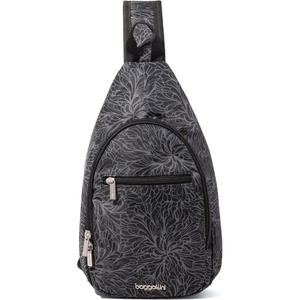 image:imageDaily Sling  Lightweight 126x75 Sling Crossbody Bag with Convertible Adjustable Shoulder StrapMidnight Blossom Print