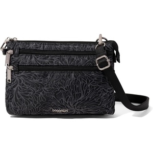 image:imageSecurtex AntiTheft Stash Crossbody  925x 625 Travel Safe Bag wLocking ZippersMidnight Blossom