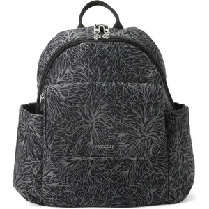 image:imageSecurtex Journey AntiTheft Backpack  Lightweight 106x102 RFID Travel Bag wLocking Zippers Compact DaypackMidnight Blossom Print