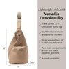 image:imageBaggallini Mini Sling  12x7 Sling Crossbody Bag Backpack with Adjustable Shoulder StrapBeach