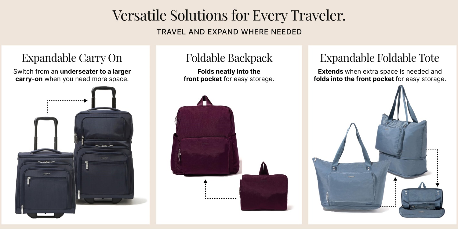 Baggallini | Securtex Anti-Theft Collection – RFID Secure Purses & Backpacks For Travelers