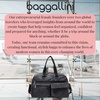 image:imageBaggallini Modern Everywhere Travel DuffelMidnight Blossom Print